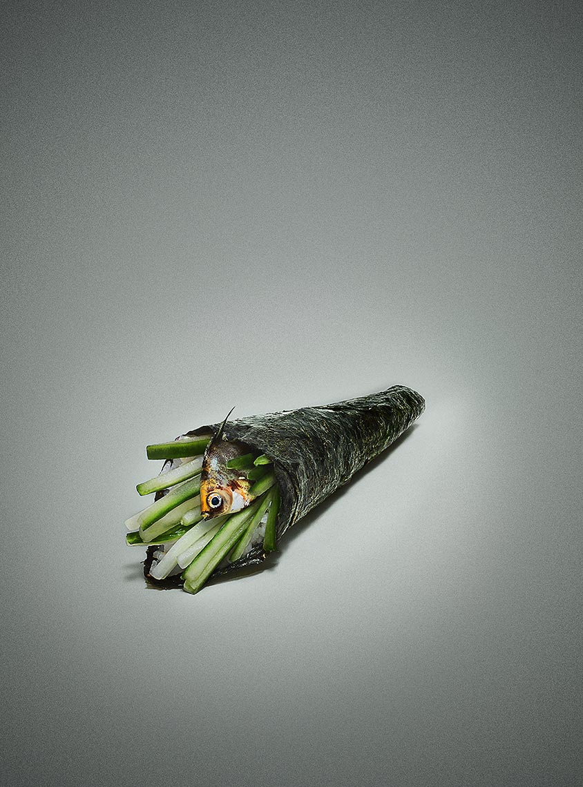 Angel Fish Handroll